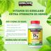 Kirkland Signature Vitamin D3 2000IU 600 viên - Tăng hấp thụ Canxi Mỹ